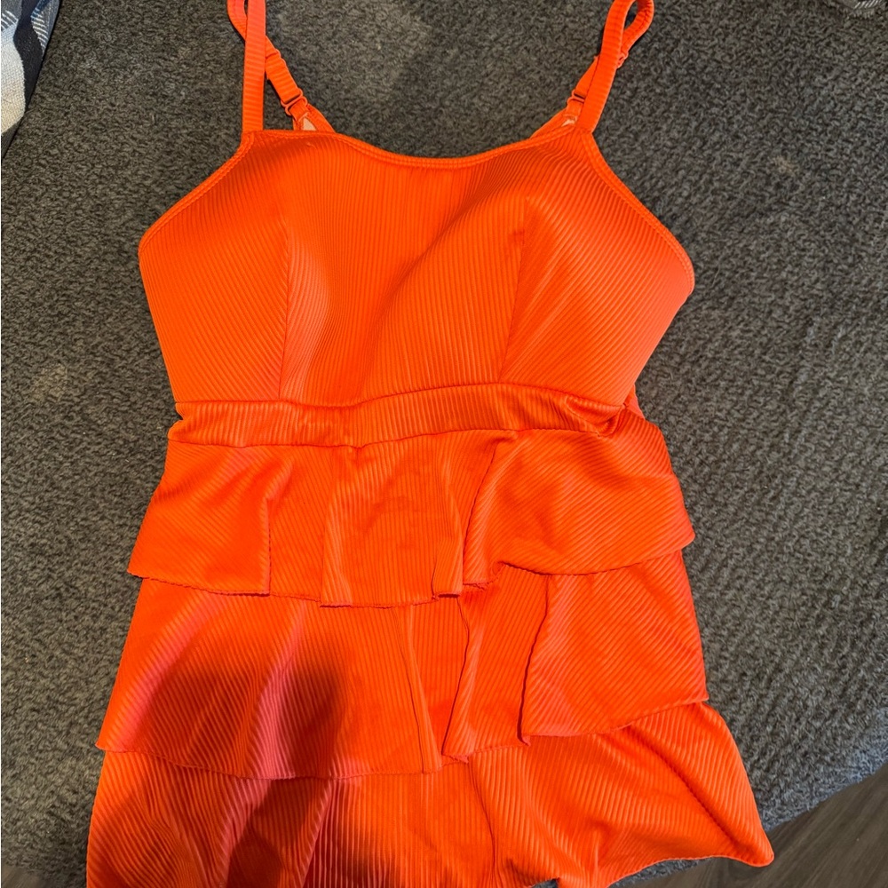 Cacique Orange Swimsuit